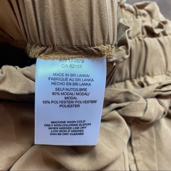 Bcbgmaxazria High Waist Paperbag Tie Shorts - Picture 5 of 7